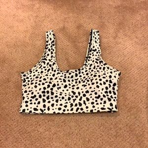Balance Athletica Ascend Top, Snow Leopard